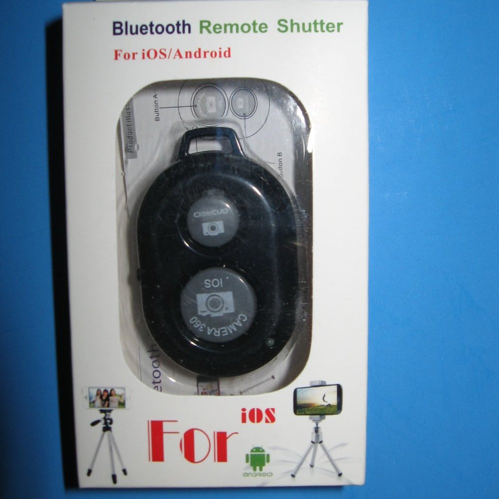 🔥2X HOST PICK🔥 "IShutter" Bluetooth Remote Shutter for IOS